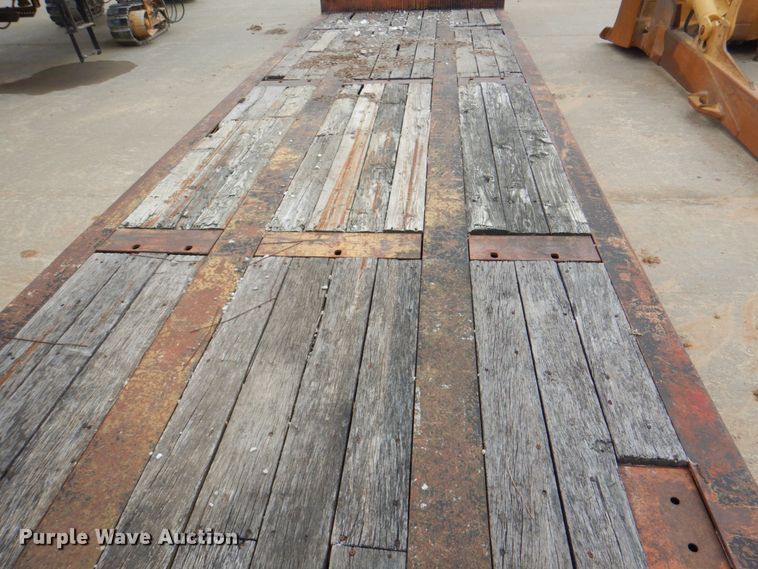 image for item DL0140 1995 Trail King TK70MG-482  lowboy equipment trailer