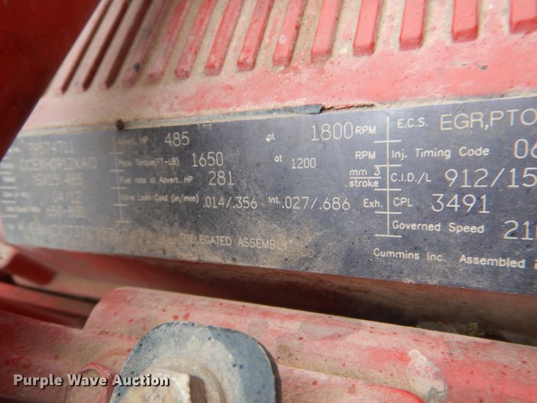 image for item DL0548 2013 Kenworth T800  semi truck