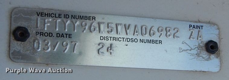 image for item DL3113 1998 Ford Aeromax  semi truck