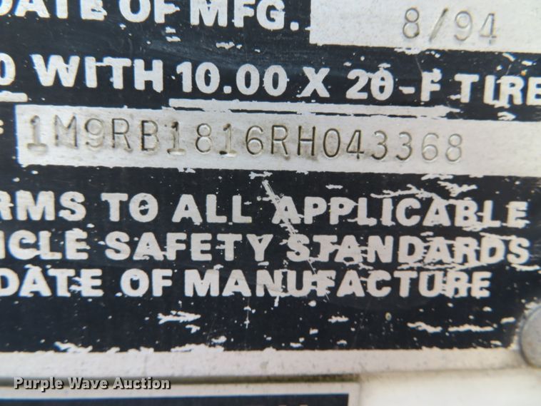 image for item DN5938 1994 Mickey AT/A  delivery trailer