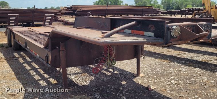 image for item FC9041 1966 Hyster  equipment trailer