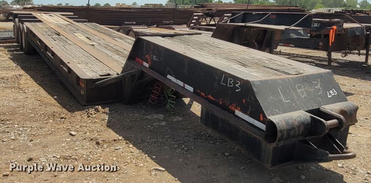 image for item FC9048 1982 Hobbs  oilfield trailer