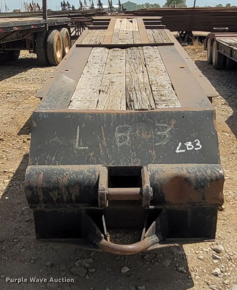image for item FC9048 1982 Hobbs  oilfield trailer