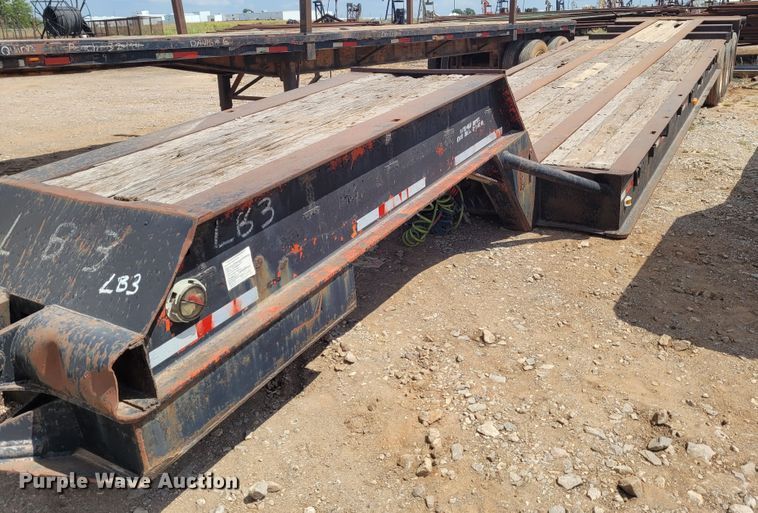 image for item FC9048 1982 Hobbs  oilfield trailer