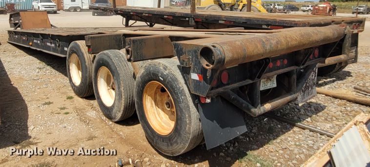 image for item FC9048 1982 Hobbs  oilfield trailer