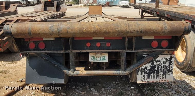 image for item FC9048 1982 Hobbs  oilfield trailer