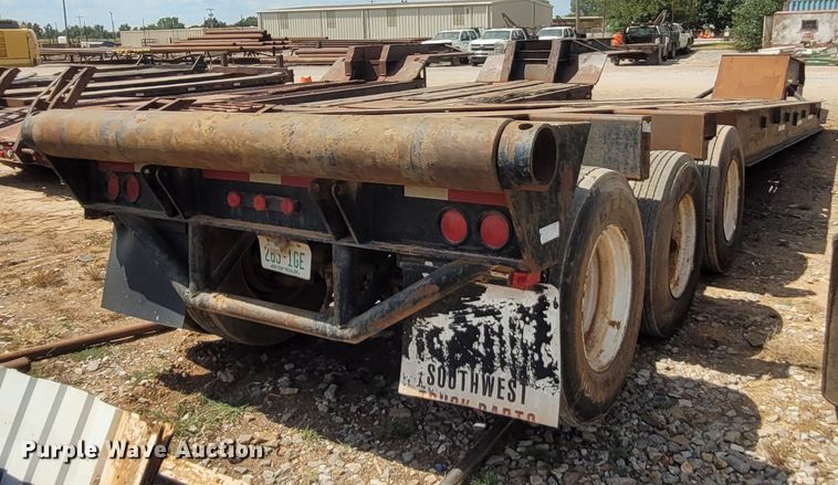 image for item FC9048 1982 Hobbs  oilfield trailer