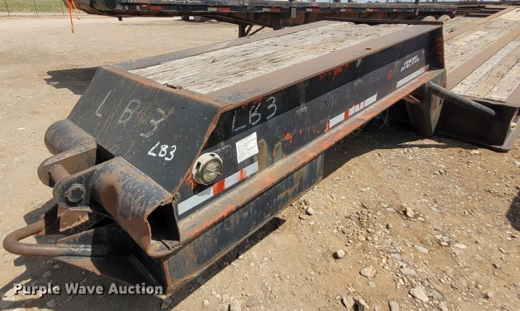 image for item FC9048 1982 Hobbs  oilfield trailer