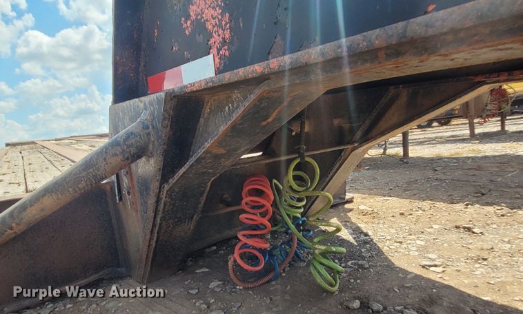 image for item FC9048 1982 Hobbs  oilfield trailer