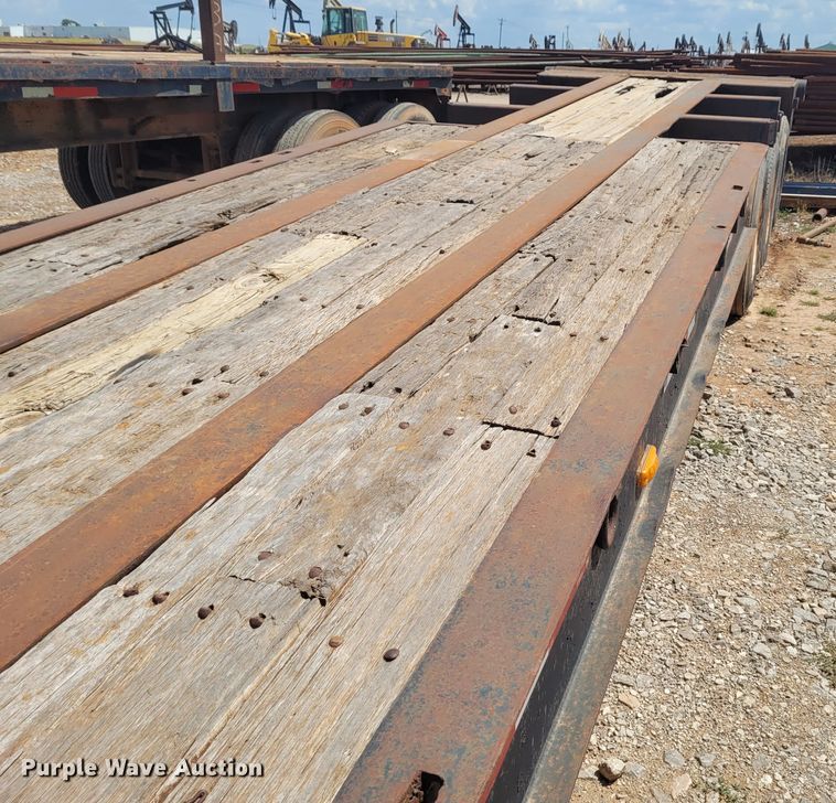 image for item FC9048 1982 Hobbs  oilfield trailer