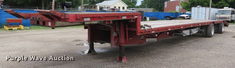 image for item FP9326 2004 Doonan 482DB14M  drop deck equipment trailer