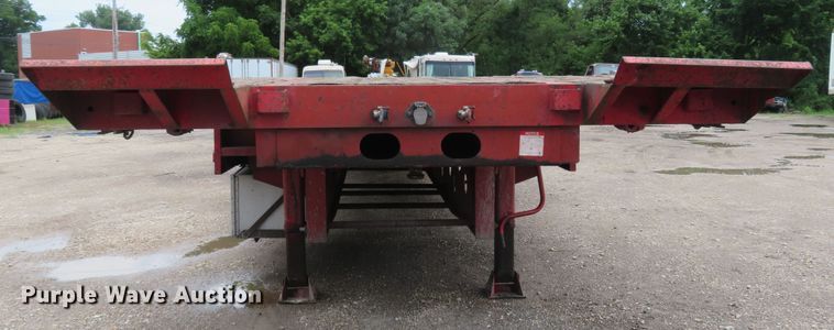 image for item FP9326 2004 Doonan 482DB14M  drop deck equipment trailer