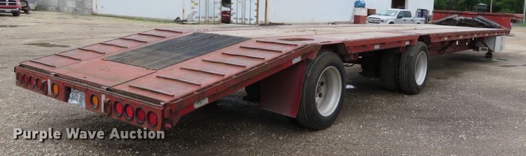 image for item FP9326 2004 Doonan 482DB14M  drop deck equipment trailer