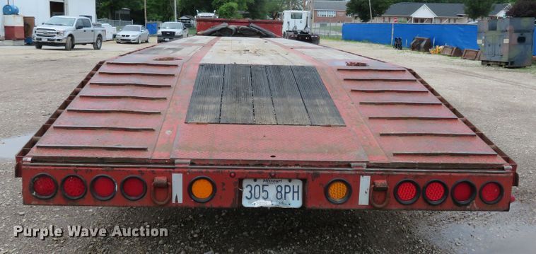 image for item FP9326 2004 Doonan 482DB14M  drop deck equipment trailer