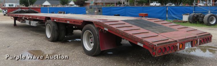 image for item FP9326 2004 Doonan 482DB14M  drop deck equipment trailer
