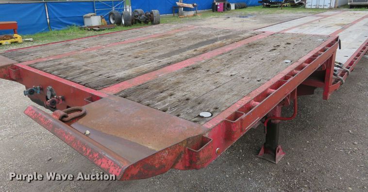 image for item FP9326 2004 Doonan 482DB14M  drop deck equipment trailer