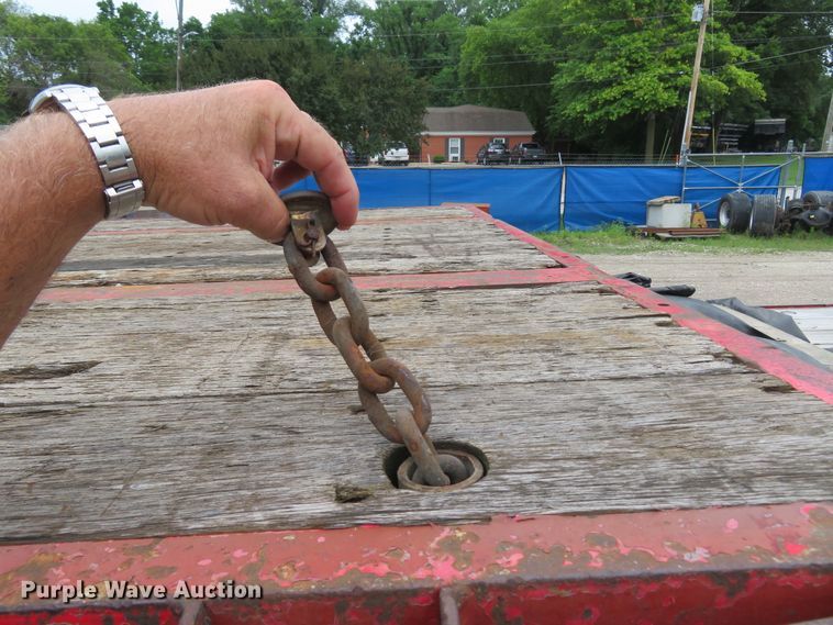 image for item FP9326 2004 Doonan 482DB14M  drop deck equipment trailer