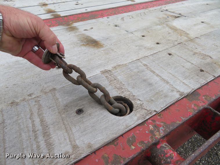 image for item FP9326 2004 Doonan 482DB14M  drop deck equipment trailer