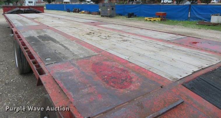 image for item FP9326 2004 Doonan 482DB14M  drop deck equipment trailer