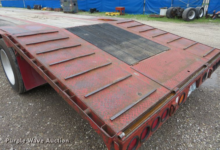 image for item FP9326 2004 Doonan 482DB14M  drop deck equipment trailer