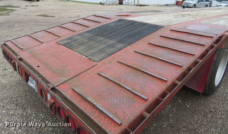 image for item FP9326 2004 Doonan 482DB14M  drop deck equipment trailer