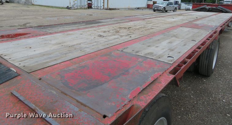 image for item FP9326 2004 Doonan 482DB14M  drop deck equipment trailer