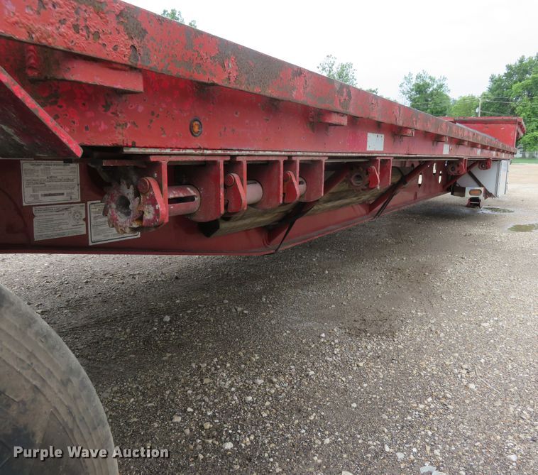image for item FP9326 2004 Doonan 482DB14M  drop deck equipment trailer