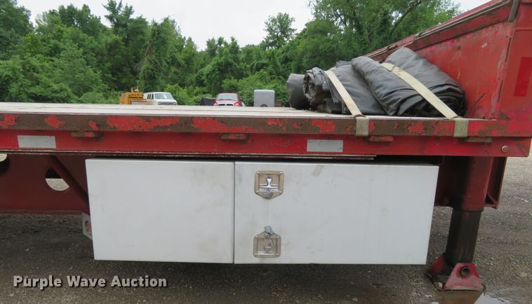 image for item FP9326 2004 Doonan 482DB14M  drop deck equipment trailer