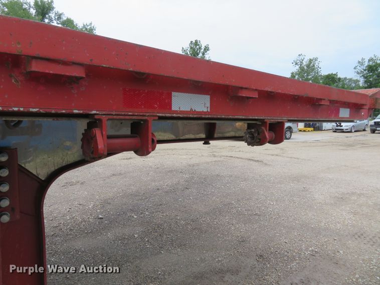 image for item FP9326 2004 Doonan 482DB14M  drop deck equipment trailer