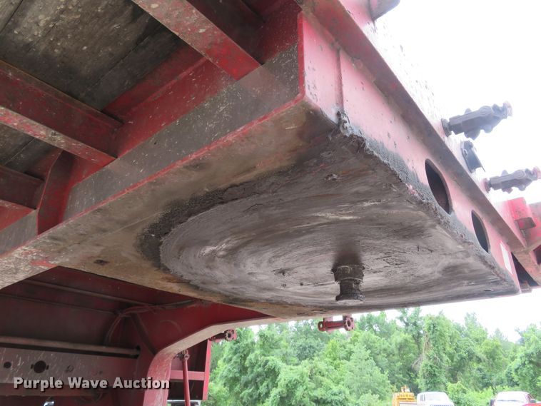 image for item FP9326 2004 Doonan 482DB14M  drop deck equipment trailer