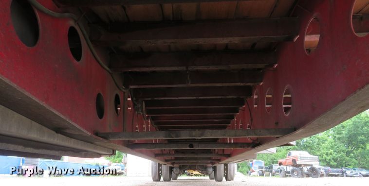 image for item FP9326 2004 Doonan 482DB14M  drop deck equipment trailer