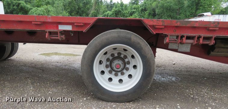 image for item FP9326 2004 Doonan 482DB14M  drop deck equipment trailer