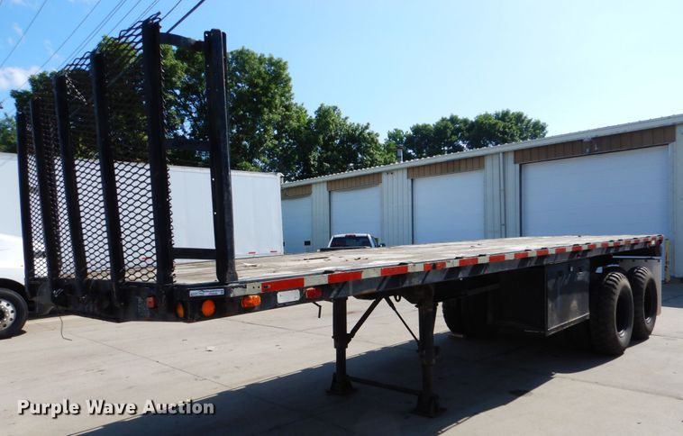 image for item FR9590 1975 KFMS  flatbed trailer