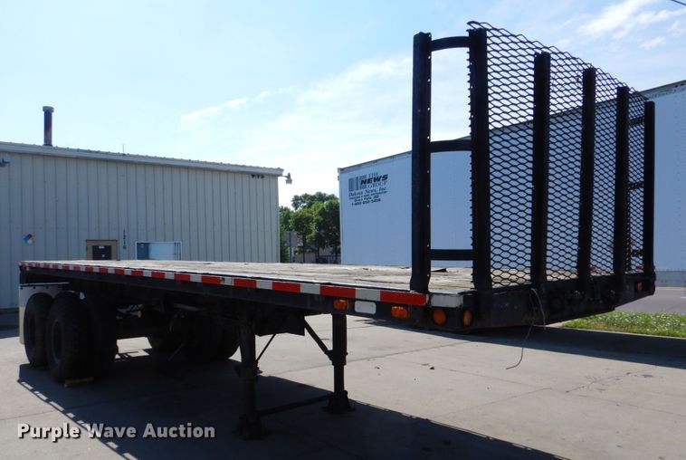image for item FR9590 1975 KFMS  flatbed trailer