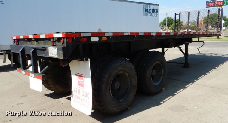 image for item FR9590 1975 KFMS  flatbed trailer