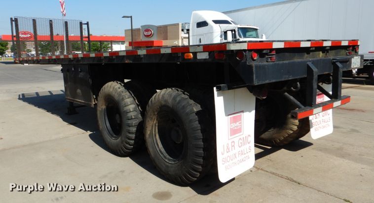 image for item FR9590 1975 KFMS  flatbed trailer