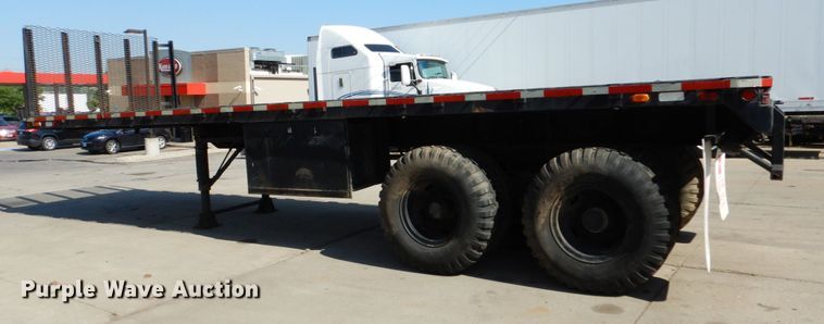 image for item FR9590 1975 KFMS  flatbed trailer