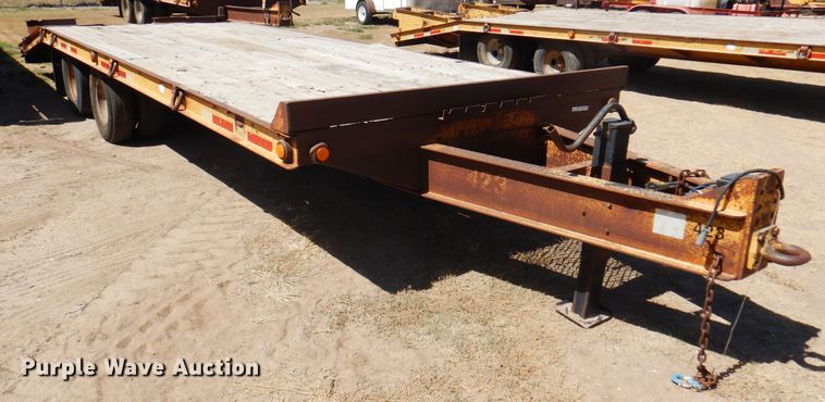 image for item GP9482 2002 Belshe  equipment trailer