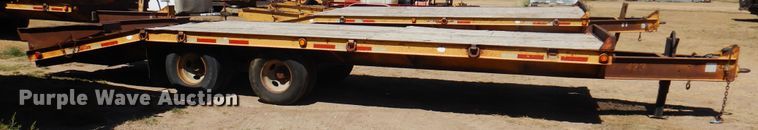 image for item GP9482 2002 Belshe  equipment trailer