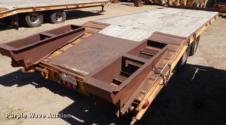 image for item GP9482 2002 Belshe  equipment trailer