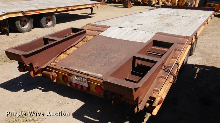 image for item GP9482 2002 Belshe  equipment trailer