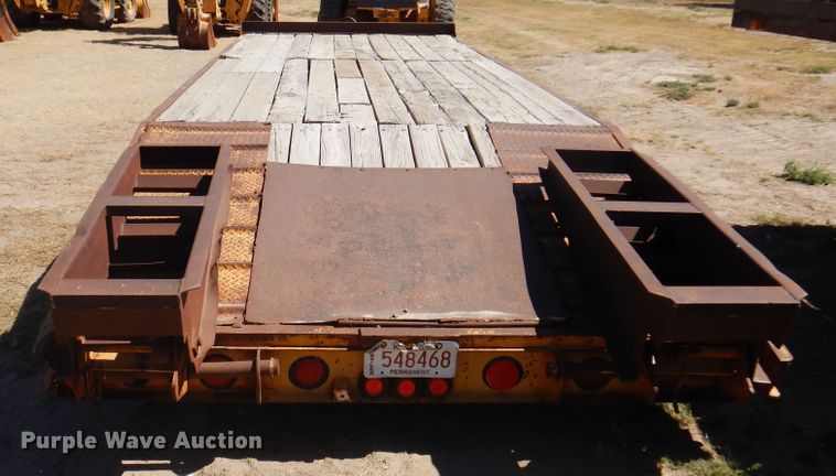 image for item GP9482 2002 Belshe  equipment trailer