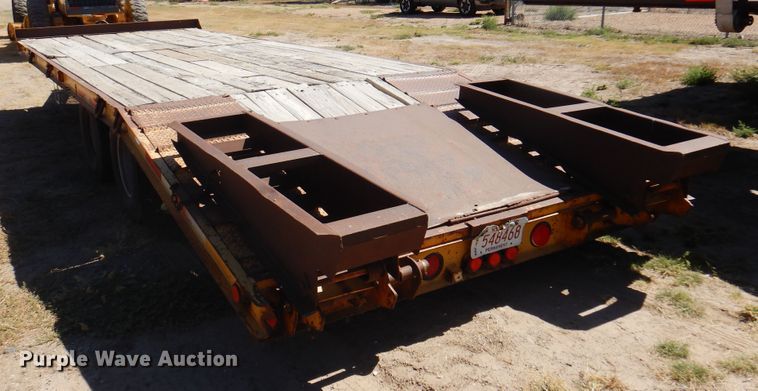 image for item GP9482 2002 Belshe  equipment trailer