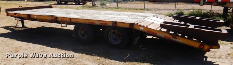 image for item GP9482 2002 Belshe  equipment trailer