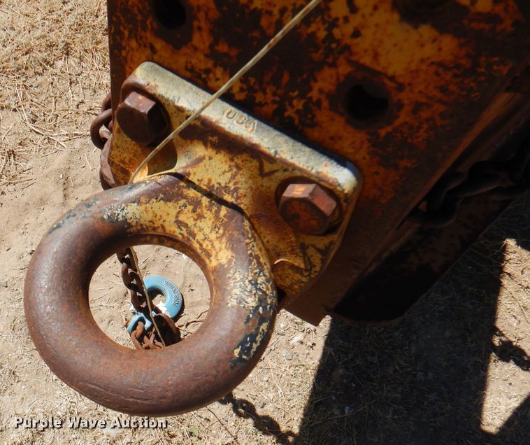 image for item GP9482 2002 Belshe  equipment trailer