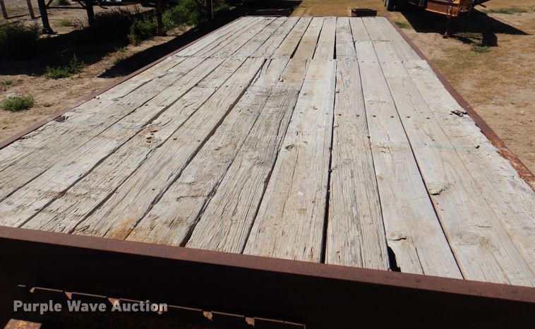 image for item GP9482 2002 Belshe  equipment trailer