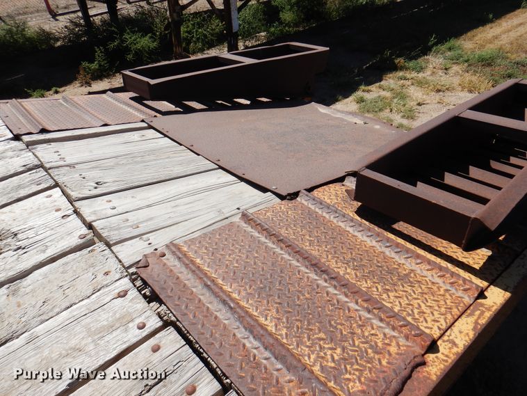 image for item GP9482 2002 Belshe  equipment trailer