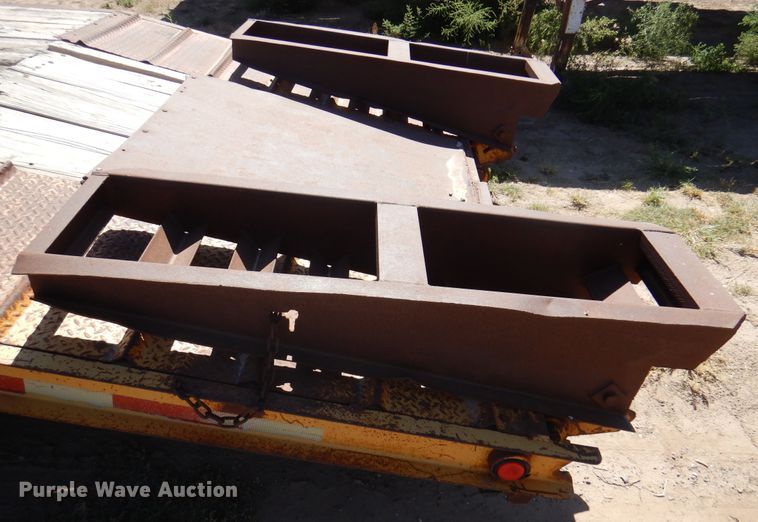 image for item GP9482 2002 Belshe  equipment trailer