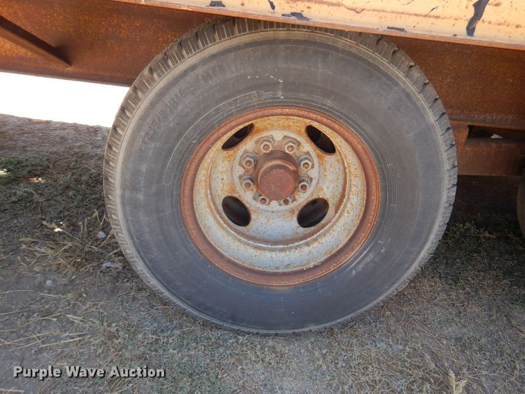 image for item GP9482 2002 Belshe  equipment trailer