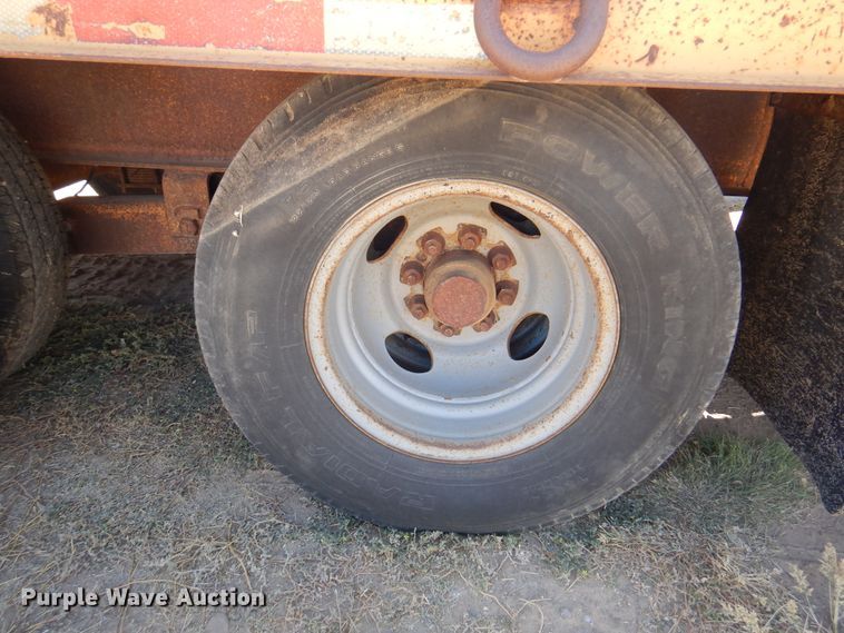 image for item GP9482 2002 Belshe  equipment trailer